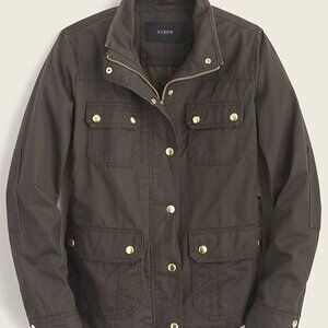 J. Crew Downtown Waxed Field Jacket